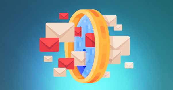 Writing Professional Emails Illustration