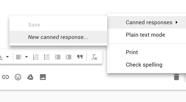 Canned Response Plugin